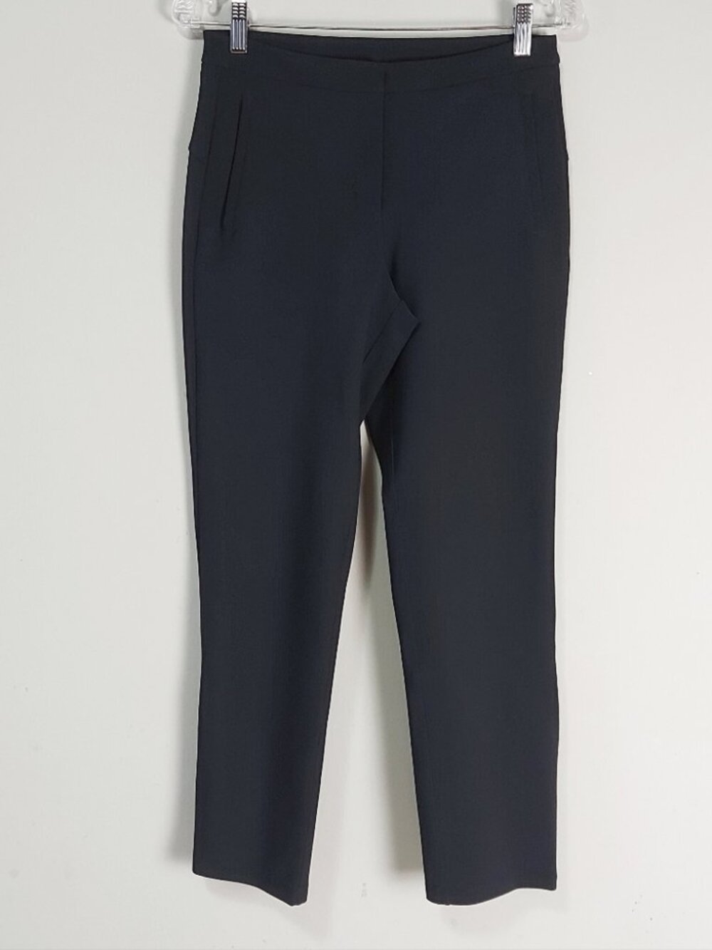Lululemon On The Move Pant Size 4 Black Stretch Zip Pockets Slim Fit LW5BGZS